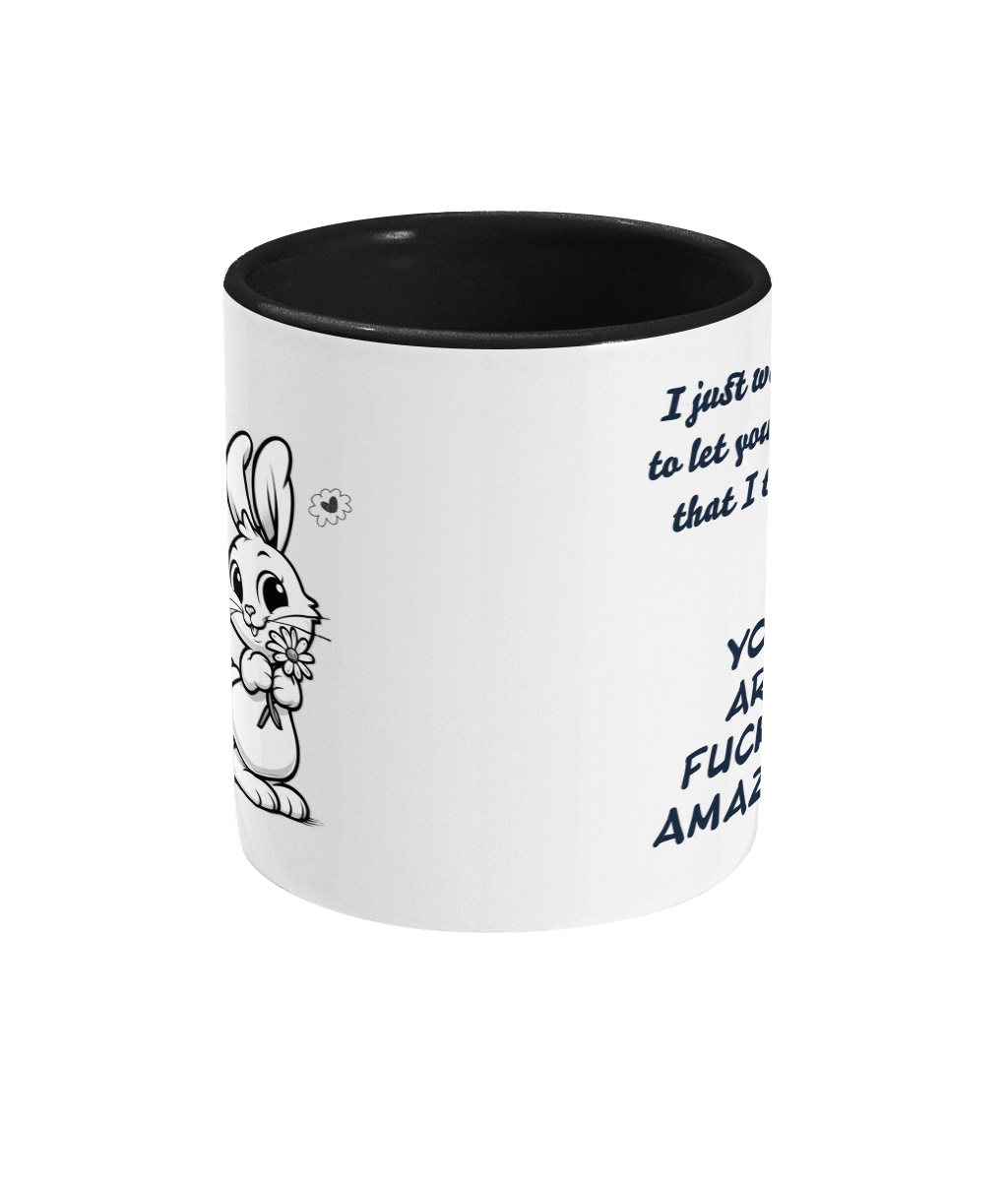 I JUST WANTED TO LET YOU KNOW…- 2 COLOUR COFFEE MUG - Cheeky Wonders