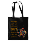 MONEY CAN’T BUY HAPPINESS …- TOTE BAG - Cheeky Wonders